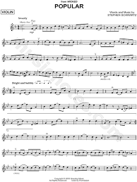 Albinoni, vivaldi, corelli, rachmaninoff, paganini, schubert, elgar, leopold mozart and more. Popular From Wicked Sheet Music Violin Solo In F Major Download Print Sku Mn0119593