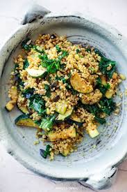Kasza Jaglana Z Grillowana Cukinia I Jarmuzem Receitas Saudaveis Receitas Nutricao
