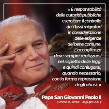 Non hanno avuto vergogna della carne di cristo. Come Matteo Salvini Ha Manipolato Le Parole Di Papa Giovanni Paolo Ii Sui Migranti