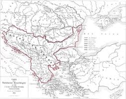 The serbian empire, as it appeared throughout the 14th century. Serbian Empire Under Tsar Dusan Interesting Art Art Art Pieces
