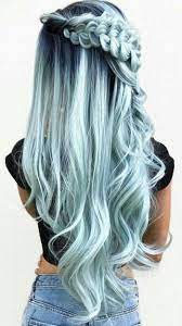 33 Cool Blue Hair Ideas That Youl Want To Get Blue Ombre Hair Light Blue Hair Pretty Hair Color