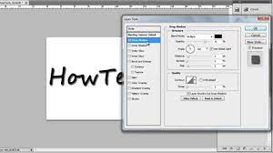 Go to the tools panel and select the horizontal type tool. How To Add A Drop Shadow To Text In Photoshop Youtube