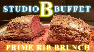 Stuff yourself with thanksgiving dinner at a las vegas buffet. Studio B Buffet Prime Rib Brunch Buffet M Resort Youtube