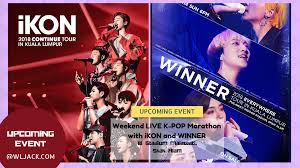 Wanna one world tour (one: Upcoming Event Weekend Live K Pop Marathon With Ikon And Winner Wljack Com åŽé¾™åˆ†äº«ç½'ç«™ Official Variety Website