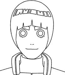 Poco a poco, naruto se hac. Rock Lee Para Pintar Naruto Para Colorear Como Dibujar A Naruto Naruto Para Dibujar