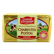 Livraison A Domicile Grand Fermage Beurre Doux Charentes Poitou 250g
