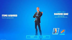 Fortnite Como Obter O Skin Stonks Diamond Hanz