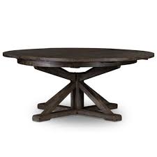 Our dining tables will add the perfect touch to transform your home. Chabert French Reclaimed Wood Round Extendable Dining Table Small 47 25 63 41 D 50 D Kathy Kuo Home
