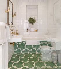 This large bathroom gets a unique tile wall and a layout that makes sense. Bold Bathroom Tiles Design Ideas Flamingo Cocktail