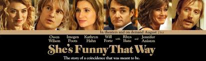 She throws charm and fizz at her brooklyn accent. Movie Review She S Funny That Way Is Not So Funny After All