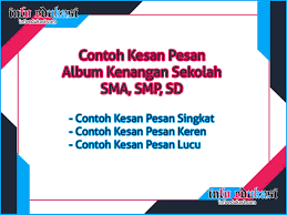 Agung satria nama panggilan : 25 Contoh Kesan Pesan Album Kenangan Sekolah Sma Smp Sd Info Edukasi