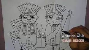 Maybe you would like to learn more about one of these? Menggambar Ondel Ondel Youtube