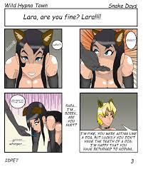 Wild Hypno Town -EP3- (idpet), 40 images. Exhibitionism porn comics.