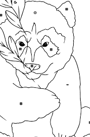 Here presented 51+ geometric animal drawing images for free to download, print or share. Coloring Page A Panda Is Hugging Bamboo Leaves Play Online