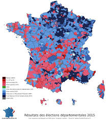 Carte Des Elections Departementales 2015 1er Tour Carte Elections Cartes
