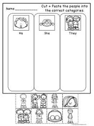 Pronouns He She Worksheets Unique Teaching Grammar And Punctuation Personal Pronouns