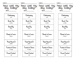 daily behavior chart pdf behavior clip charts behaviour