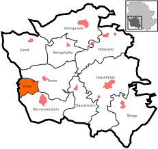 Harzkarte harz karte landkarte routenplaner das besondere an unserer karte sie erhalten gleich noch gastgeberempfehlungen. Sorge Harz Wikipedia