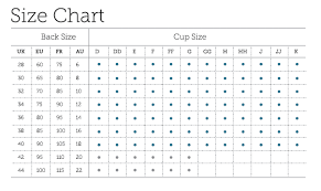 Prototypic 34h Bra Size Chart General Size Chart Bra Cup