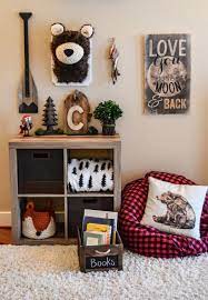 Brown Grizzly Bear Faux Taxidermy Plush Bear Head Wall Decor Etsy Boys Room Decor Nursery Room Boy Woodland Nursery Boy