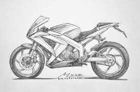 Tapi teryata dengan kemudahan tersebut tidak jarang membuat kita bingung memutuskan manakah gambar kartun yang. Sketsa Motor Sederhana