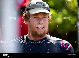Haleiwa, HI, USA. 1st Feb, 2022. John John Florence pictured at the 2022  Billabong Pro Pipeline at The Banzai Pipeline in Haleiwa, HI