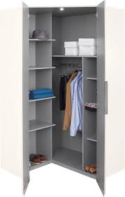 Fresh To Go Eckkleiderschrank Level Chromfarbene Eloxierte Metallgriffleisten Online Kaufen Otto Eckkleiderschrank Eckschrank Kleiderschrank Fresh To Go