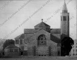 1914 1927 Eglise Saint Louis Vincennes Architectes Jacques Droz Et Joseph Marrast Barcelona Cathedral Church Cathedral
