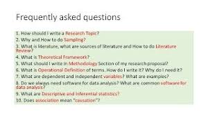The data sources and data collection methods were used. 10 Frequently Asked Questions In Research Methodology Youtube