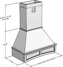 Elias Woodwork Component Accessories Wood Range Hoods Ventilators Wood Range Hood Range Hoods Stove Range Hood