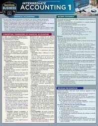 Quickstudy Intermediate Accounting 1 Laminated Study Guide In 2020 Accounting Basics Accounting Income Statement