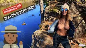 Fucking in a State Park and almost getting caught!