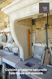 Cuisine En Pierre Naturelle Fabriquee Sur Mesure Par Le Tailleur De Pierre L Islois Alain Bidal En 2020 Barbecue En Pierre Tailleur De Pierre Pierre