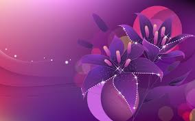 Abstract Purple Flowers Purple Flowers Wallpaper Flower Wallpaper Pink Flowers Background