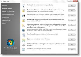 Microsoft fixit team has been doing a great job by creating several tiny error fixing tools for windows. Repair Fix Windows 7 Problems With Fixwin Windows 10 Forums