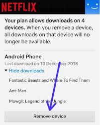You can download netflix shows and watch netflix offline. How To Remove A Devices From Netflix Downloads Bestusefultips