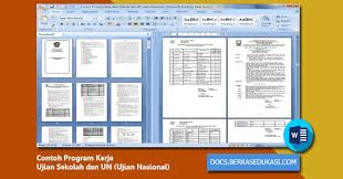 Berikut ini adalah arsip berkas contoh proposal ujian praktek ips kelas 9 smp. Contoh Program Kerja Ujian Sekolah Dan Un Ujian Nasional Dokumen Berkas Edukasi
