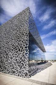 15 Must See Buildings With Unique Perforated Architectural Facades Skins 1 Mucem Marseille France Architecture Exterior Modern Architecture Architecture