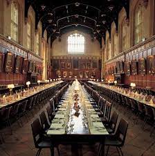 Dinner in hogwarts great hall & interior sets. Literary Tourism Oxford England Harry Potter Filming Locations Filming Locations Oxford England