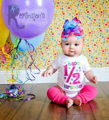 Birthday Wishes For 6 Year Old Baby Boy Pin By Ashley Chapman On Photography 6 Month Baby Picture Ideas Half Birthday Baby First Birthday