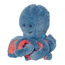 The Manhattan Toy Company Stuffed Animal Blue Octopus Manhattan Toy Company Manhattan Toy Animal Plush Toys