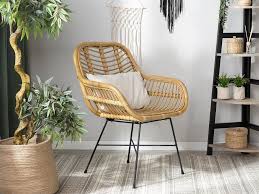 Chaise En Rotin Beige Canora Nel 2020 Malacca Sedia Rattan Sedie