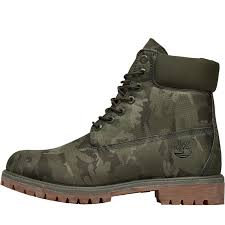 Timberland Mens 6 Inch Premium Camo Boots Grape Leaf In 2019