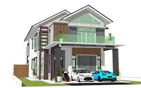 Rekabentuk pelan ubahsuai rumah 1 tingkat ke 2 tingkat di seksyen 2 shah alam selangor d e. Design Banglo Link 2 Pusat Rekabentuk Rumah Impian Facebook