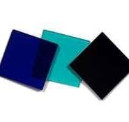 Filtres Passe-Haut en Verre Coloré SCHOTT N-WG295, 50 x 50 ...