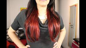 Besonders beliebt sind auffällige ombré haare in rot. Rotes Ombre Neuer Trend Youtube