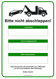 To tow away (a car etc.) (transitive, colloquial) to pick up (a person in a pub etc.) 1998, dirk kurbjuweit, schussangst, s. Schild Bitte Nicht Abschleppen Pdf Vorlage Zum Ausdrucken
