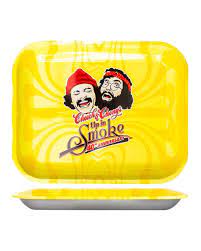 It comes in three sizes: Cheech Chong S Up In Smoke Yellow Rolling Tray Smokea