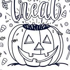 Learn how to keep your kid from getting hit in the dark and avoid other halloween dangers. Free Trick Or Treat Coloring Page Free Halloween Coloring Sheet