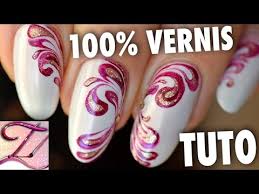 Objectifs de cette page faire partagee des ides d'ongleries pour les filles qui ne savent. Tuto Nail Art Tout Au Vernis Debutants Youtube